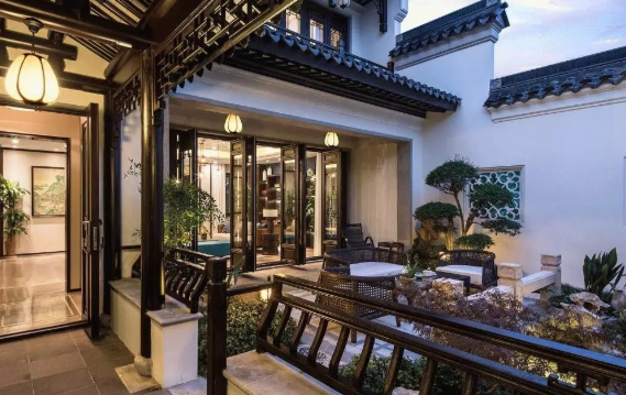 普宁中式古典小别墅装修设计的四点建议